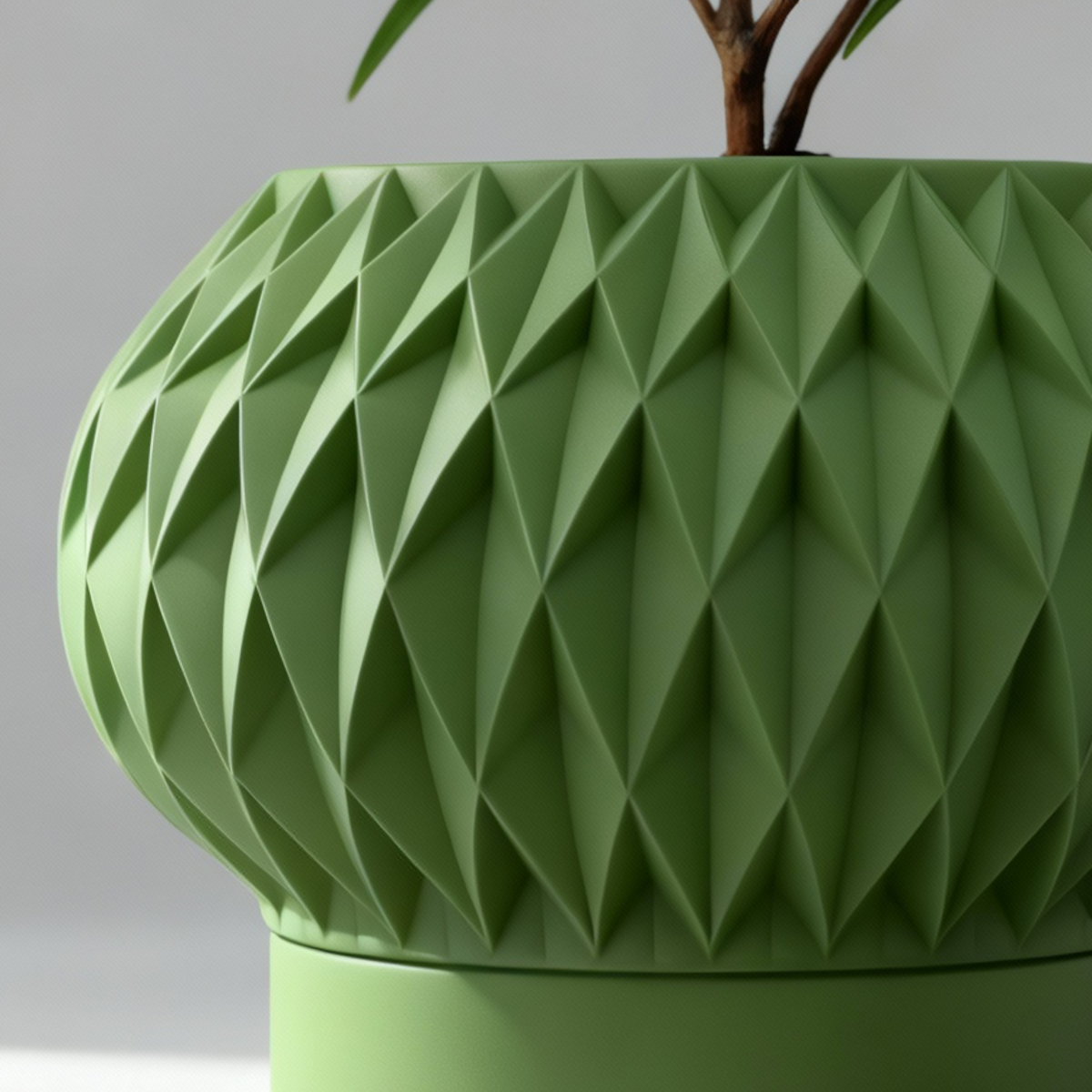 Pots de fleurs : Jardinière au Design 3D Contemporain Pots de fleurs dans de Marche Lino