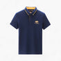 Polo Homme Noir - Respirant Coton Piqué pour Comfort Fit & Durabilité