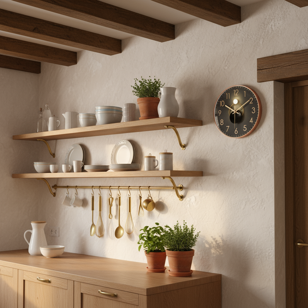 Horloge Murale Silencieuse au Design Minimaliste Quartz