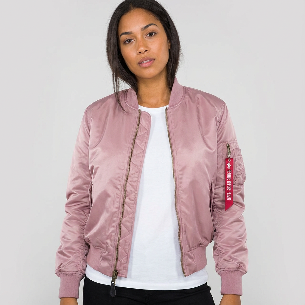 Classique blouson bomber avec détails utilitaires