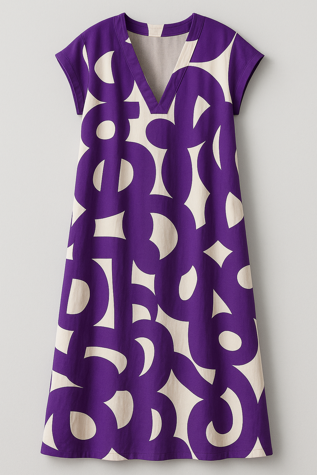 Maxi Dress : Robe Longue Chic Col V pour Femme à Silhouette Élégante dans de Marche Lino