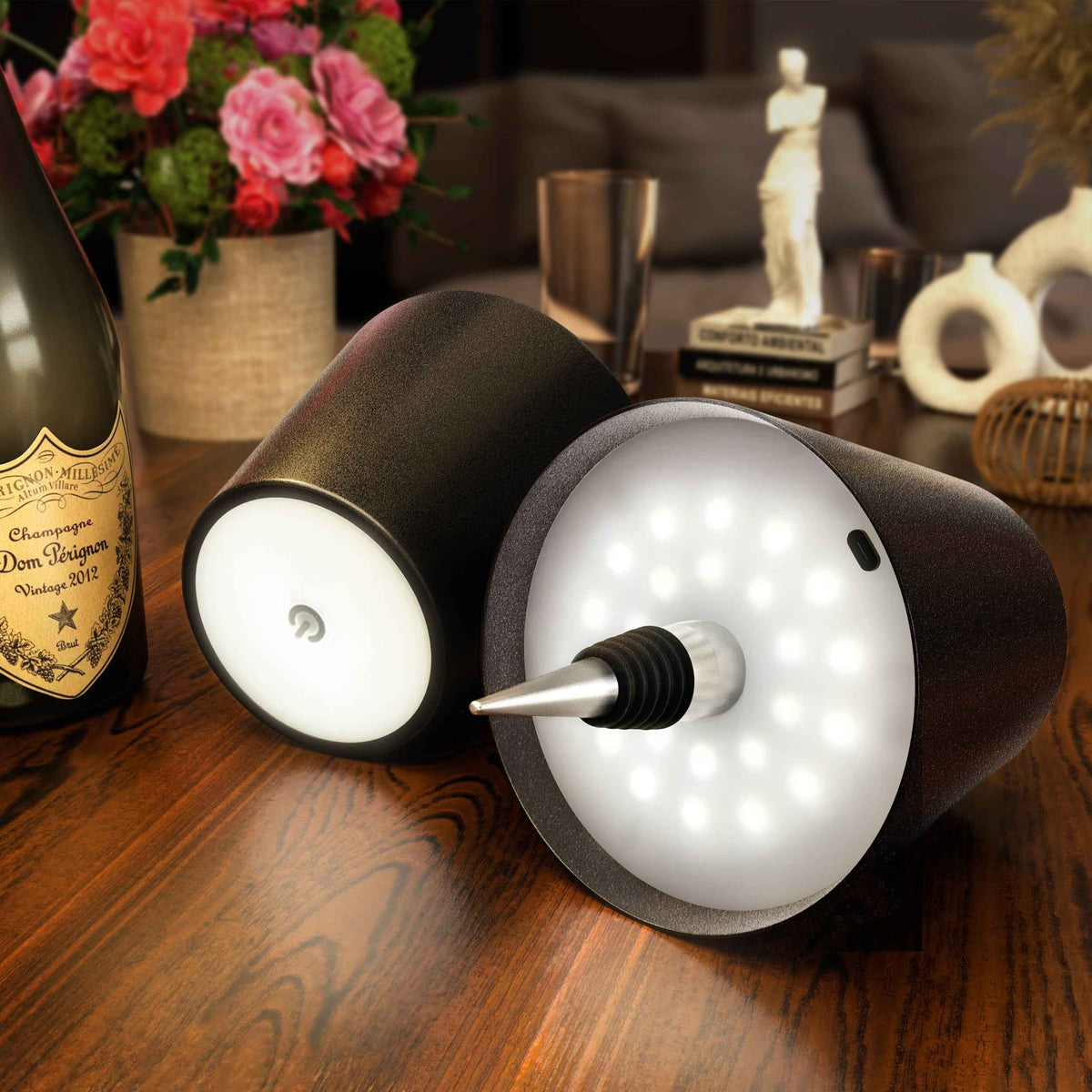 Portable Bottle Lamp : Lampe de bouteille portable sans fil dans de Marche Lino