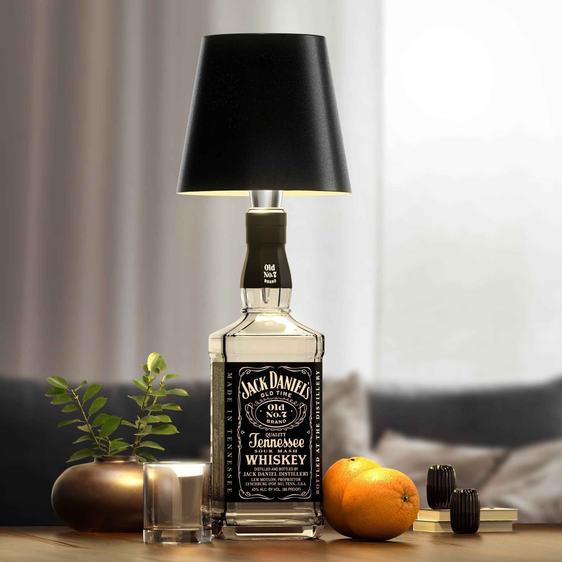 Lampe de bouteille portable sans fil – éclairage compact pour les déplacements