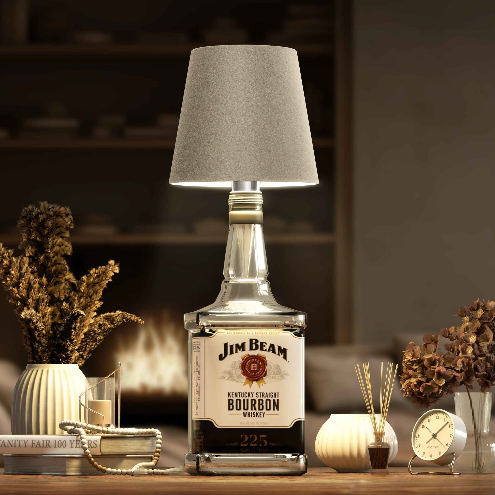 Lampe de bouteille portable sans fil – éclairage compact pour les déplacements