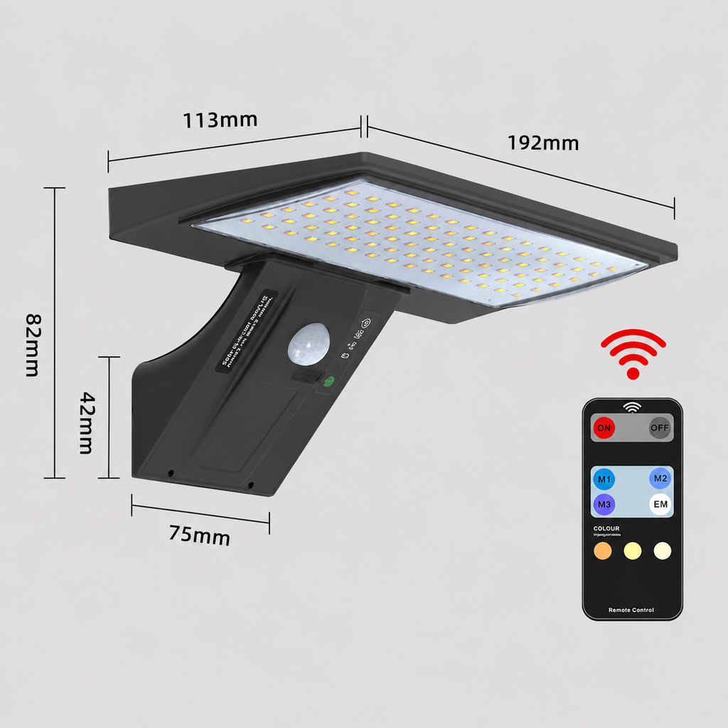 SmartSolar aluminium solcells trädgårdslampa