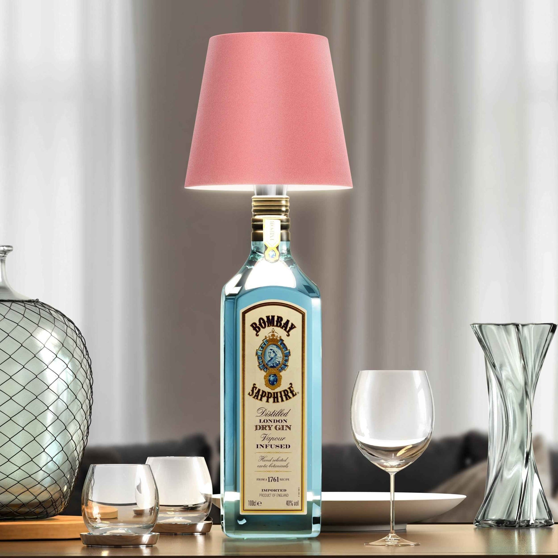 Lampe de bouteille portable sans fil – éclairage compact pour les déplacements
