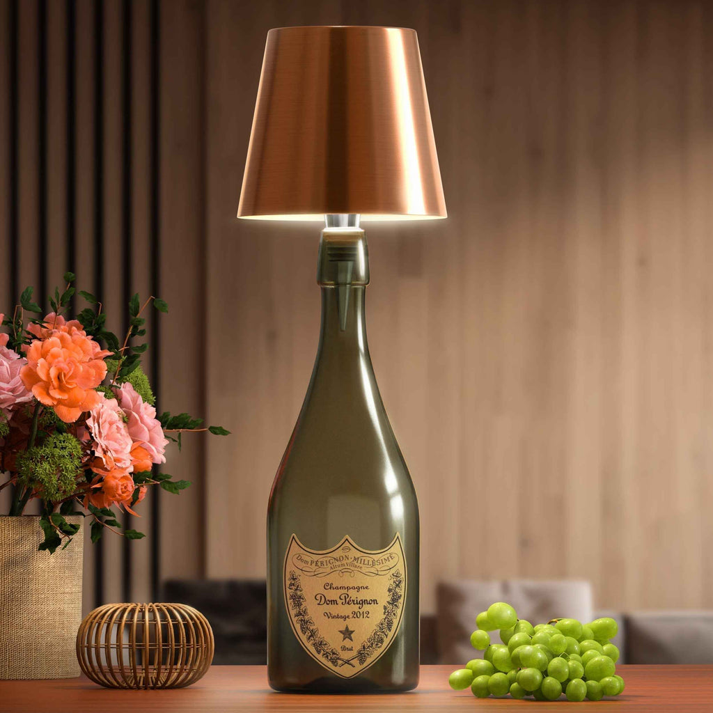 Lampe de bouteille portable sans fil – éclairage compact pour les déplacements