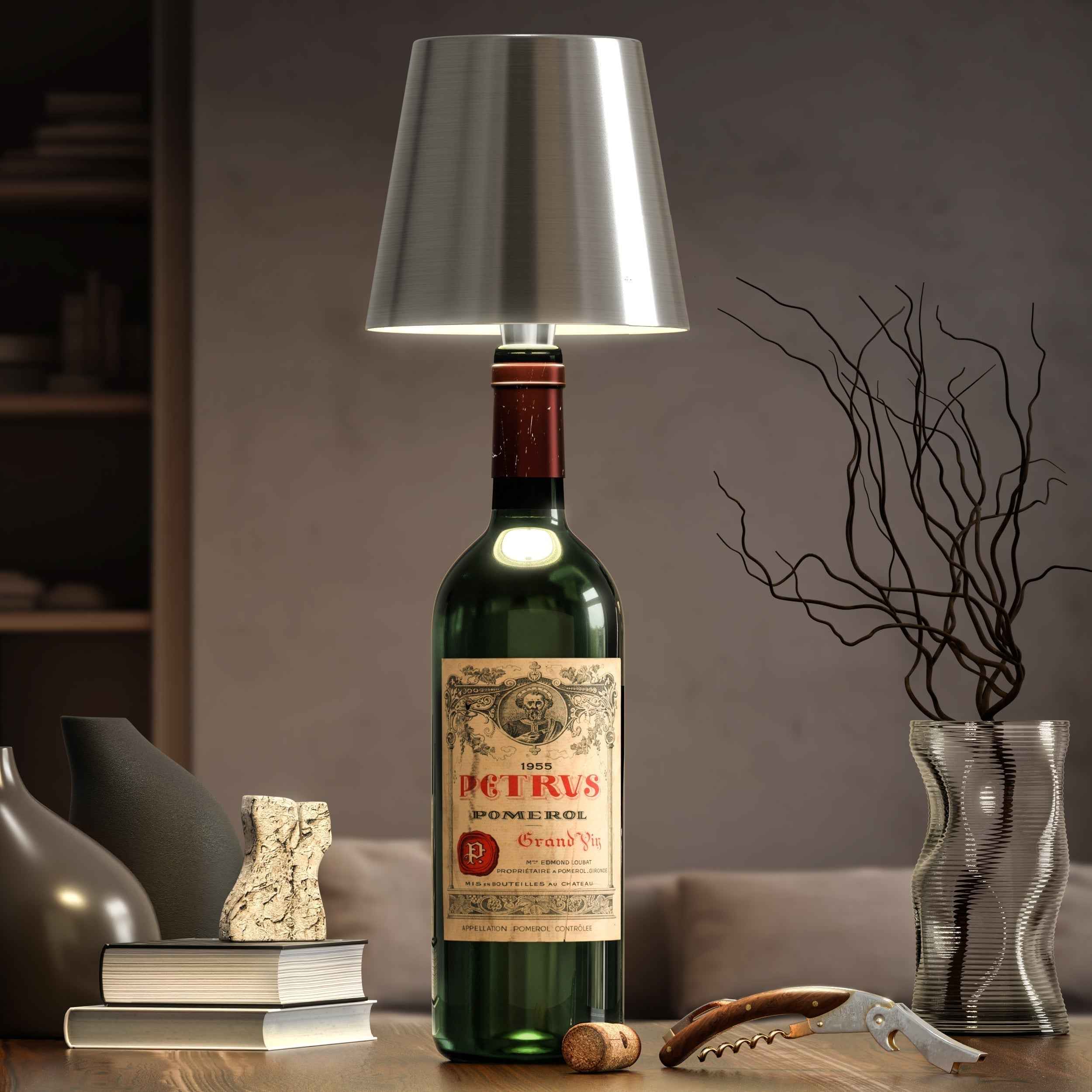 Portable Bottle Lamp : Lampe de bouteille portable sans fil dans de Marche Lino