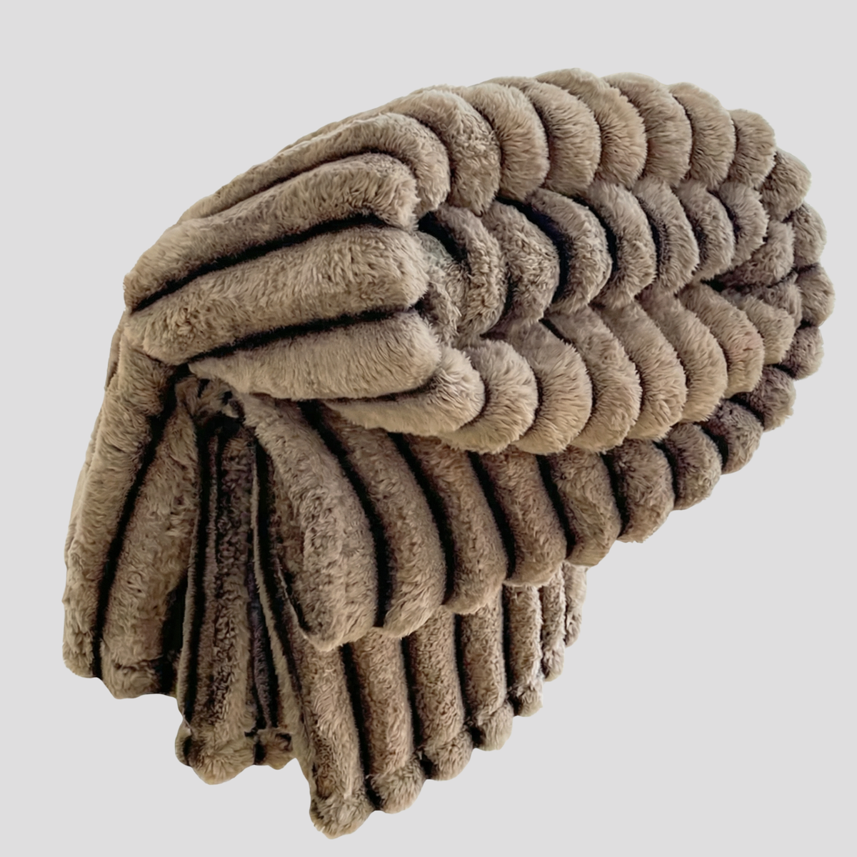 Literie : Couverture Polaire en Peluche Polyester Literie dans de Marche Lino