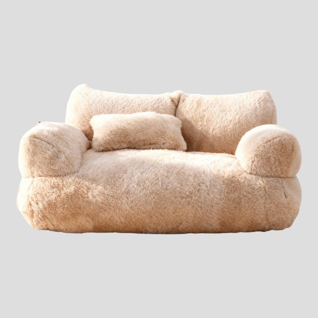 Lit pour Chien Douillet avec Coussin Inclus Coton