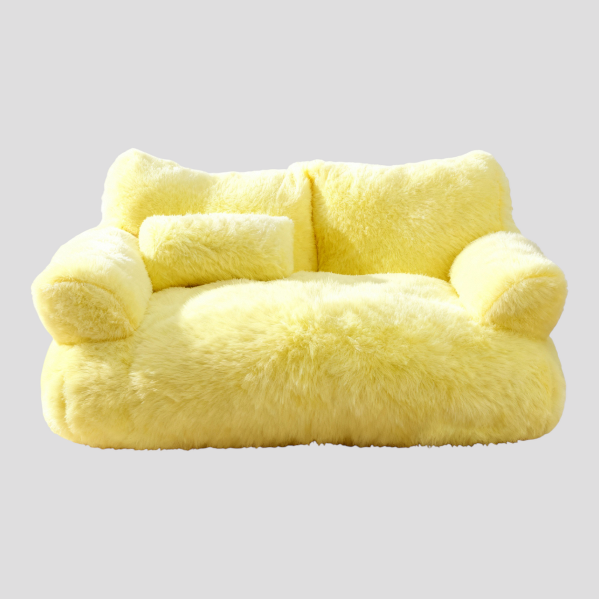Lit pour Chien Douillet avec Coussin Inclus Coton