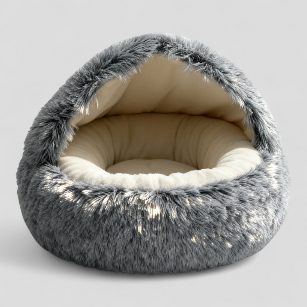 Lit pour Chien Douillet en Peluche