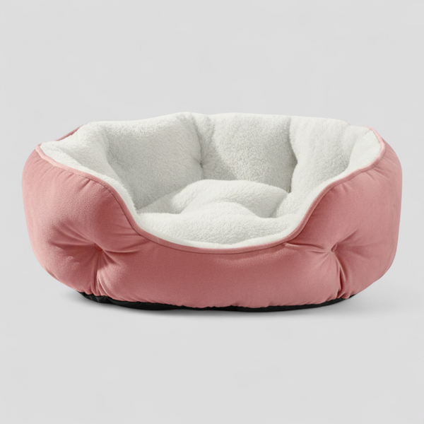 Lits pour animaux de compagnie : Lit Doux et Confortable pour Chien - 50 Cm dans Rose de Marche Lino