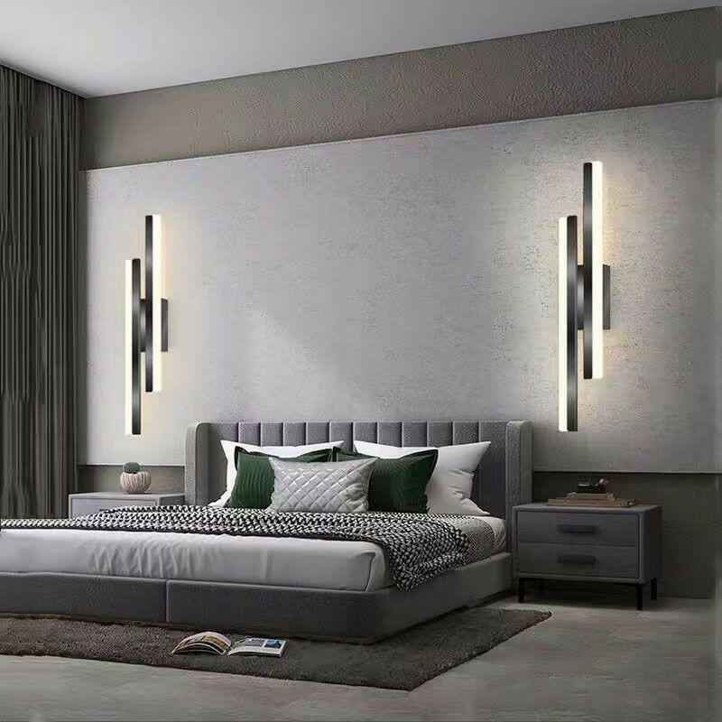 Wall Lamp : Applique Murale Moderne, Métal Wall Lamp Décor Intérieur Élégant dans de Marche Lino