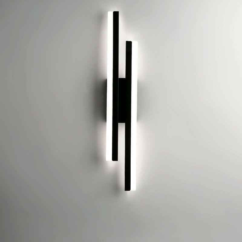 Wall Lamp : Applique Murale Moderne, Métal Wall Lamp Décor Intérieur Élégant dans de Marche Lino