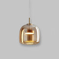Suspension de Luxe Verre et Métal