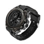 Montre Homme Noire Militaire - Montre-bracelet analogique étanche avec Cadran Multifonction