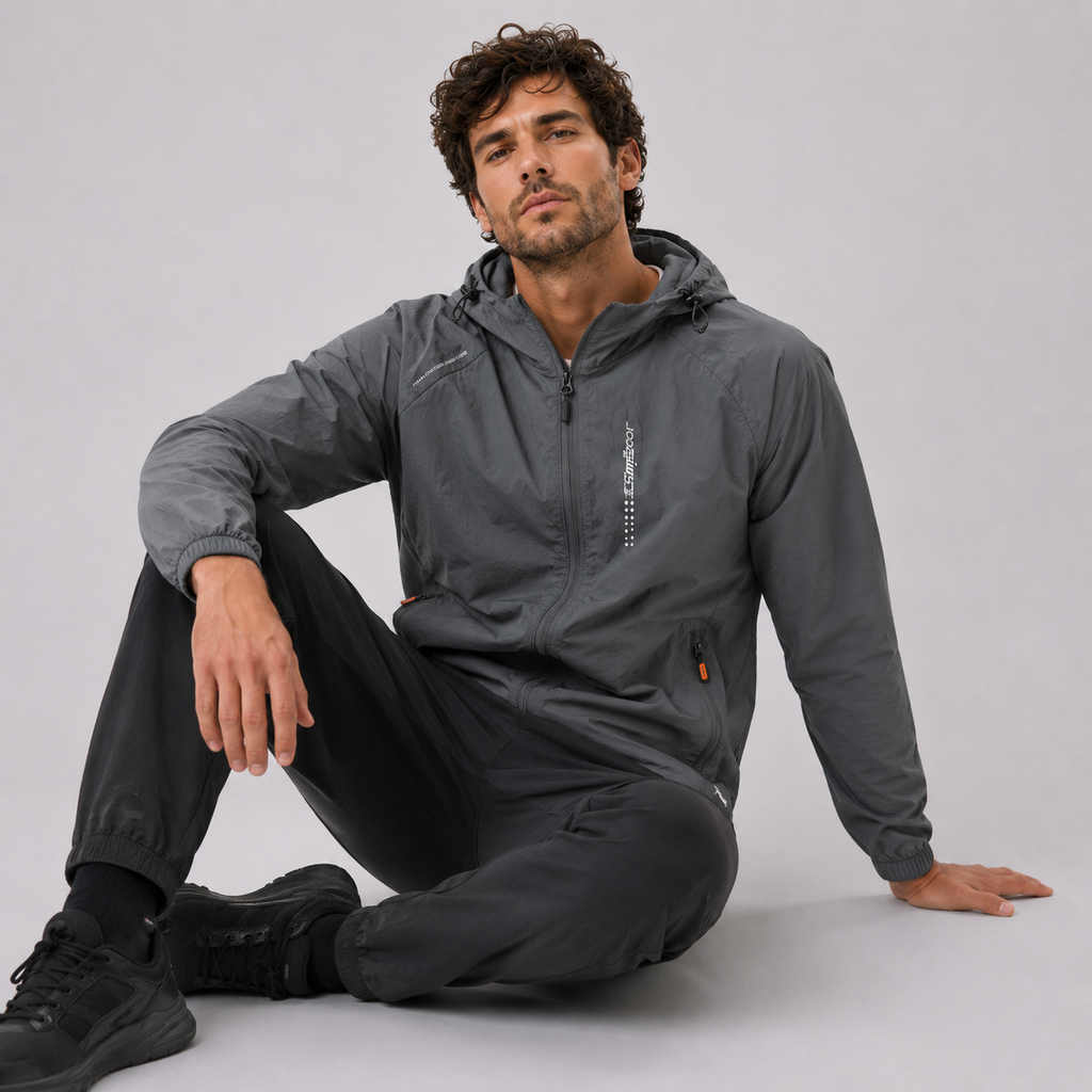 Mason Veste Coupe-Vent Légère à Capuche – Protection & Confort au Quotidien