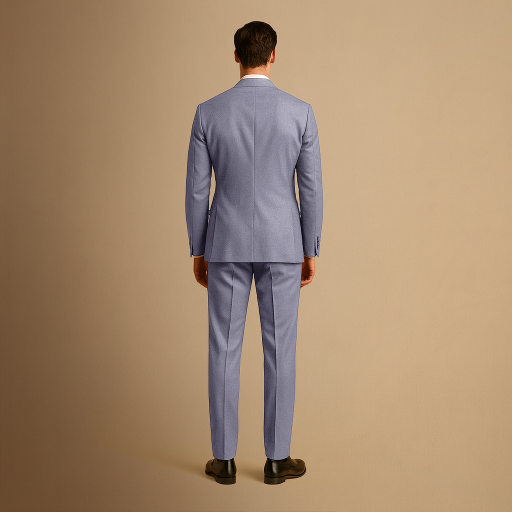 Men's Suits : Costume Slim Fit Léger Deux Pièces pour Homme pour Mariages et Événements Formels dans de Concept Palermo