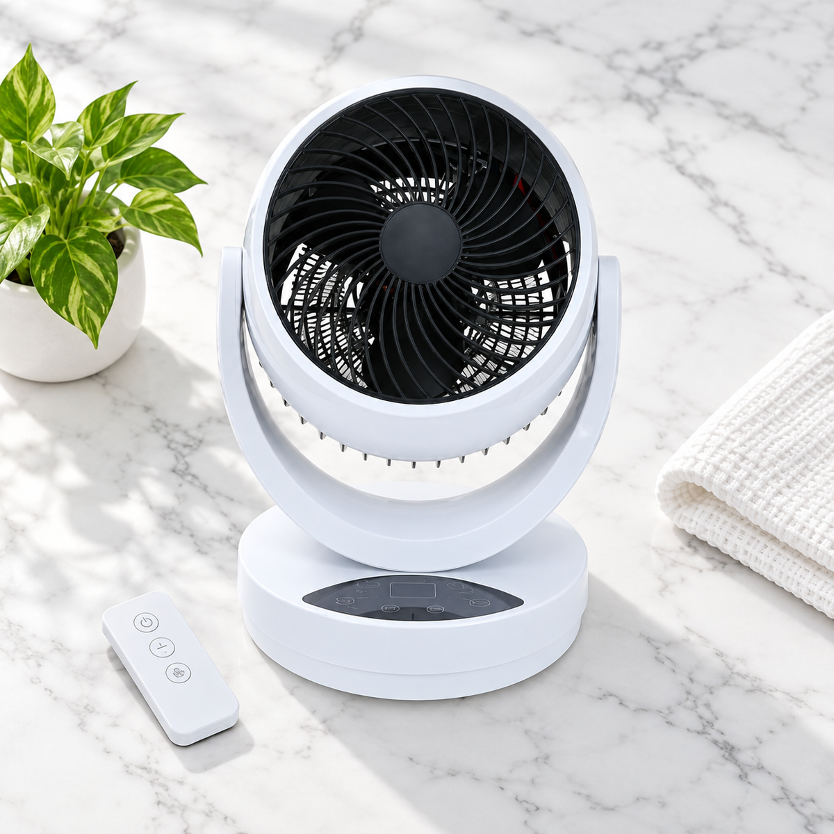 Space Heaters : DualFlow Chauffage et Ventilateur 2-en-1 2000W dans de Roselva