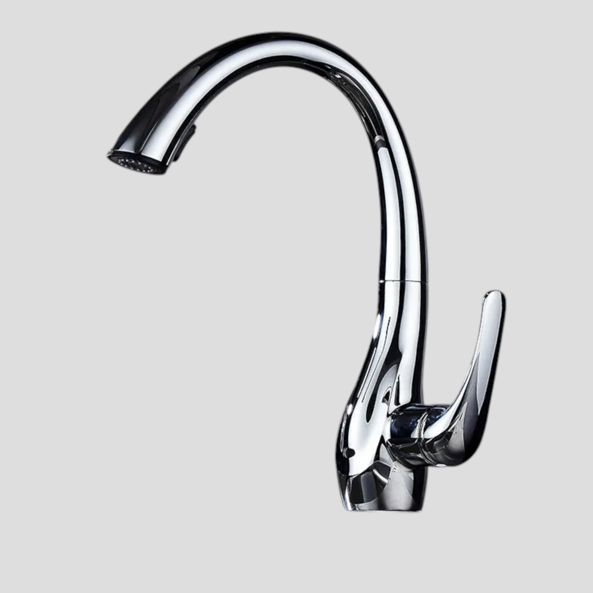 Mitigeur de Cuisine avec Douchette Extractible 360° Métal – Finition Noir Mat