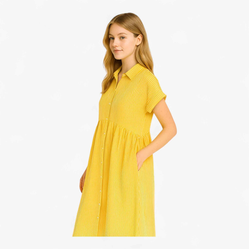 Leggera e Leggera Robe d'Été pour Femme – Confort dans le Design Scandinave