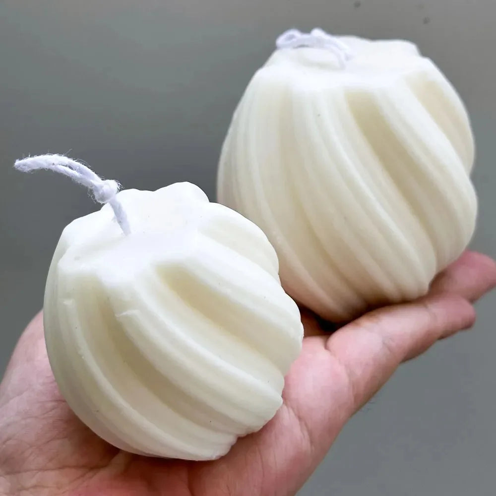 Moule À Bougie Silicone Géométrique 10 cm 1