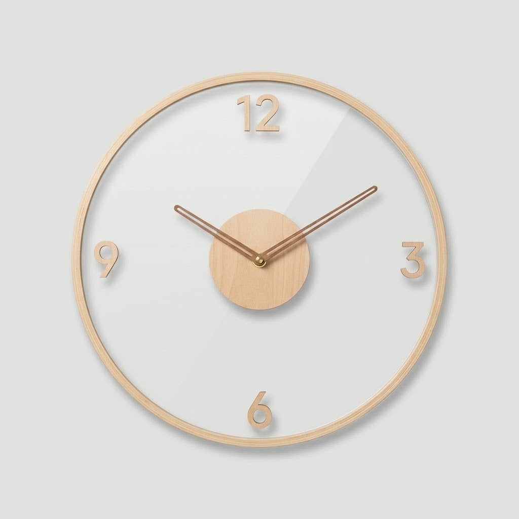 : Horloge Murale Silencieuse Nock dans de Marche Lino