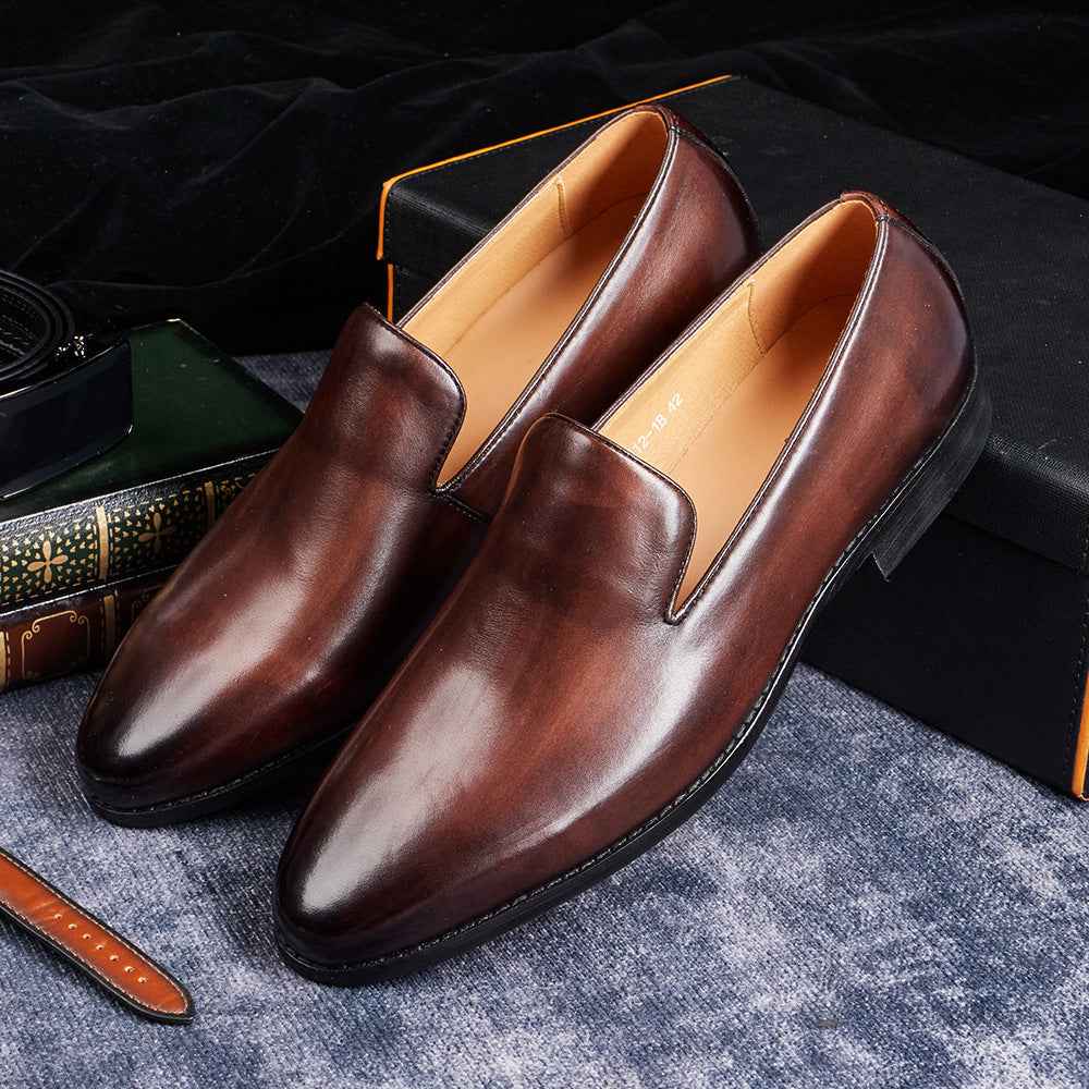 : Mocassin homme en cuir - Chaussure ville élégante et confortable dans de Marche Lino