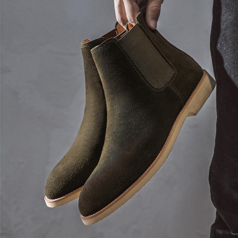 : Bottes Chelsea Homme - Élégance Robuste et Polyvalente dans de Marche Lino