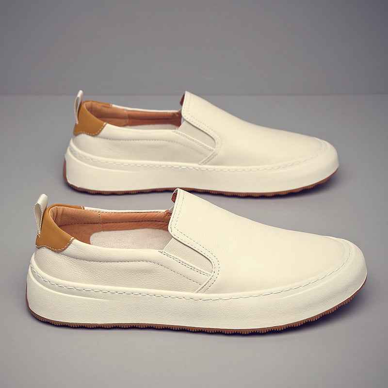 : Mocassin homme cuir - Style estival et confort respirant dans de Marche Lino