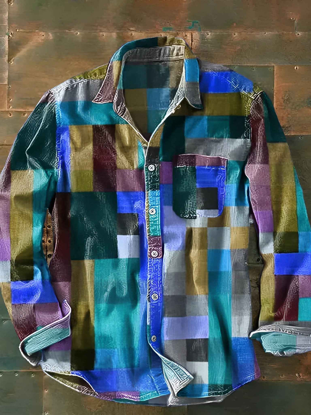 Blouse élégante avec poche pratique pour un look stylé et sans effort