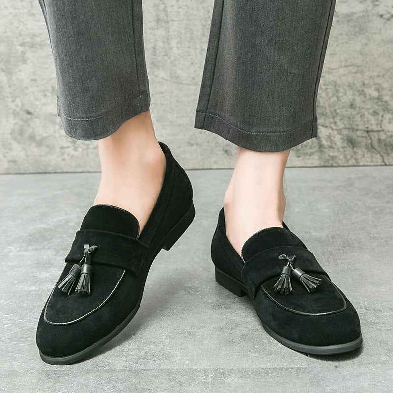 : Mocassin Homme Élégant - Chaussure Confortable, Style Intemporel dans de Marche Lino