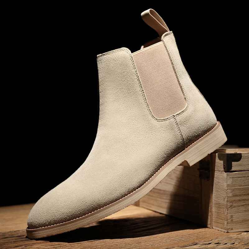 : Bottes Chelsea Homme - Élégance Robuste et Polyvalente dans de Marche Lino