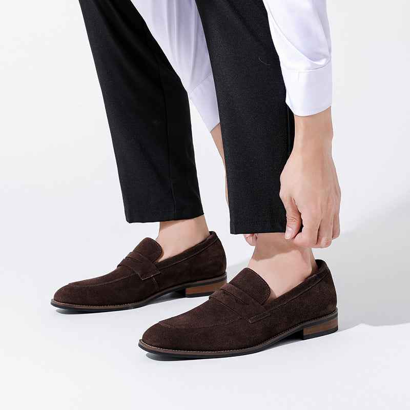 : Mocassin Homme Nubuck - Souplesse et Style Quotidien dans de Marche Lino