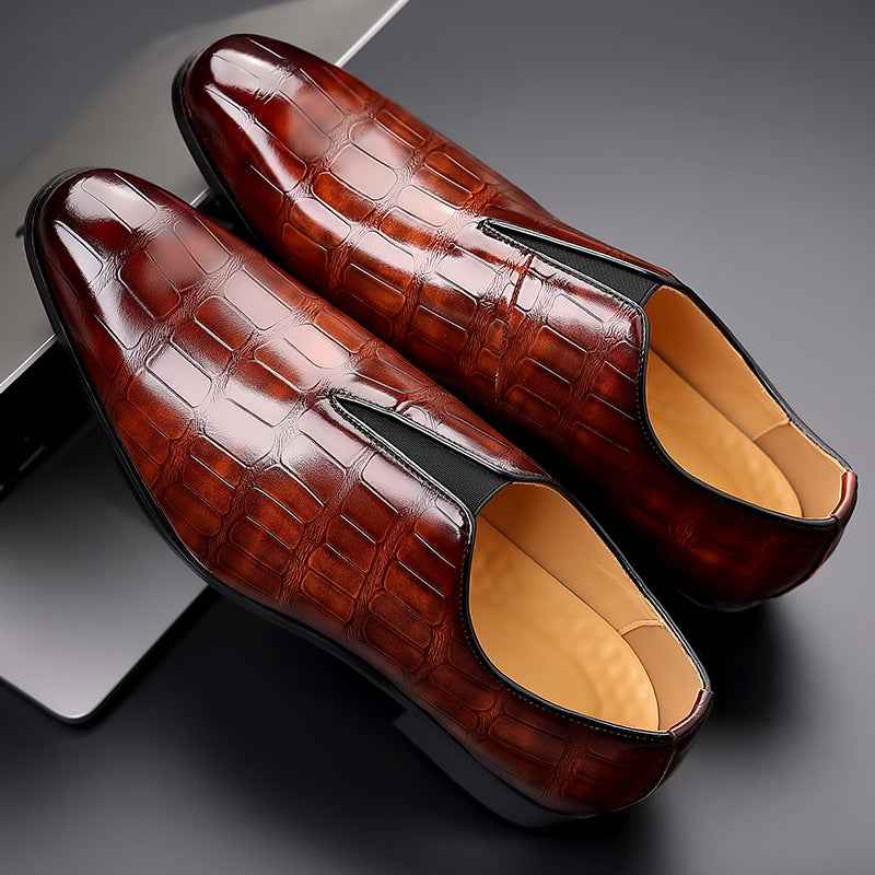 : Chaussure Homme Habillée - Pour la Ville, le Bureau et Soirées dans de Marche Lino