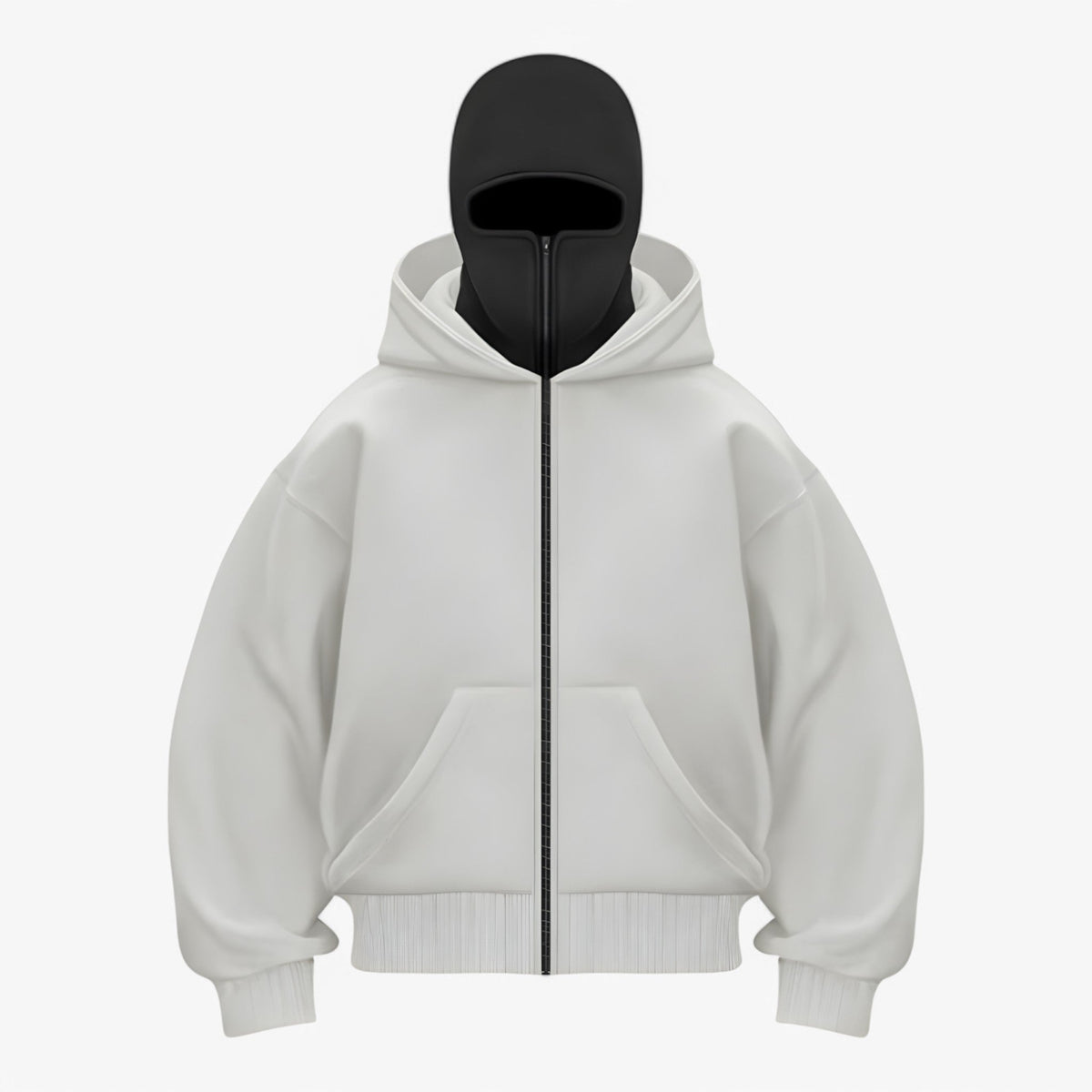 Balaclava : Cagoule Homme en Polaire avec Fermeture Éclair Intégrée - Couverture Maximale et Bien-être dans de Marche Lino