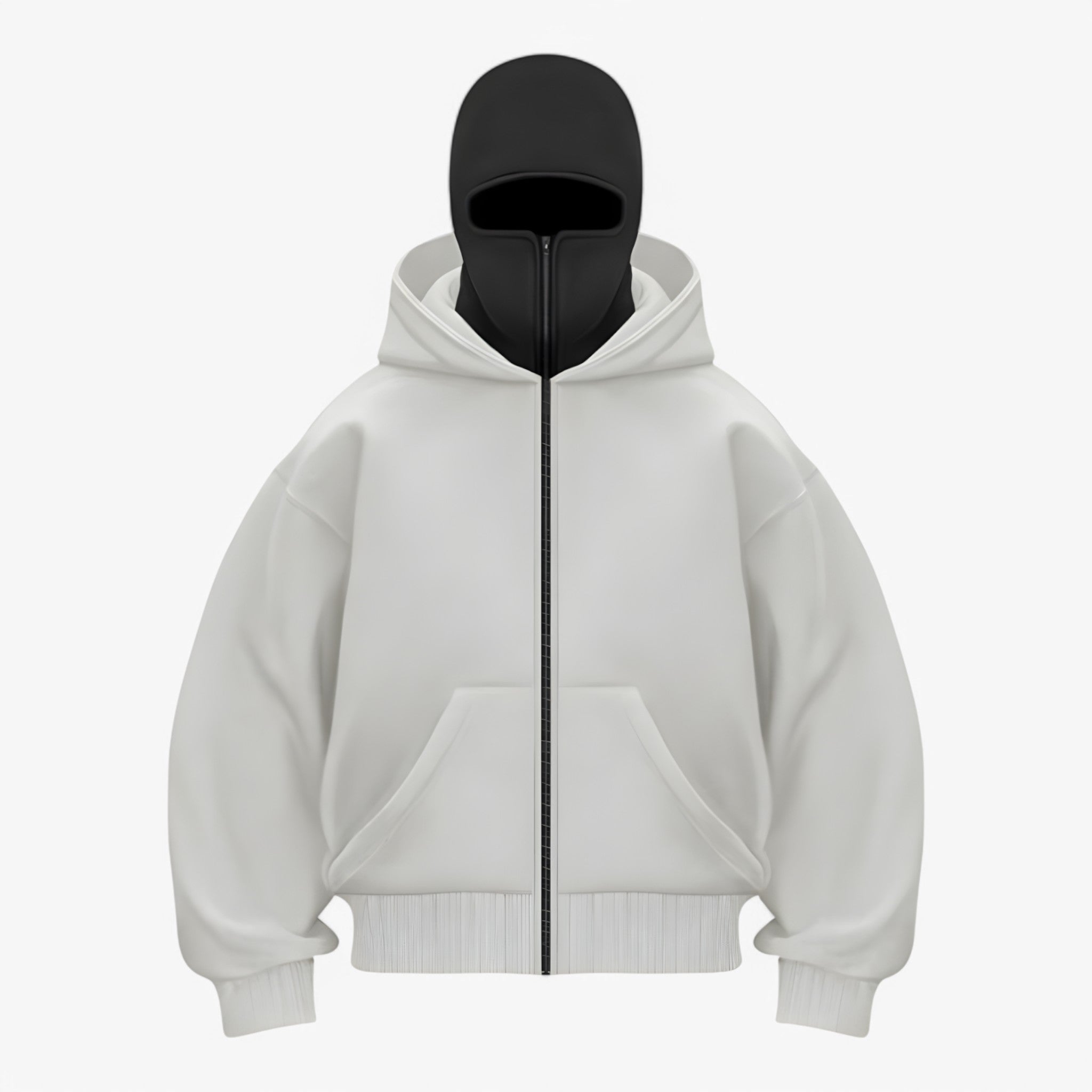 Balaclava : Cagoule Homme en Polaire avec Fermeture Éclair Intégrée - Couverture Maximale et Bien-être dans de Marche Lino