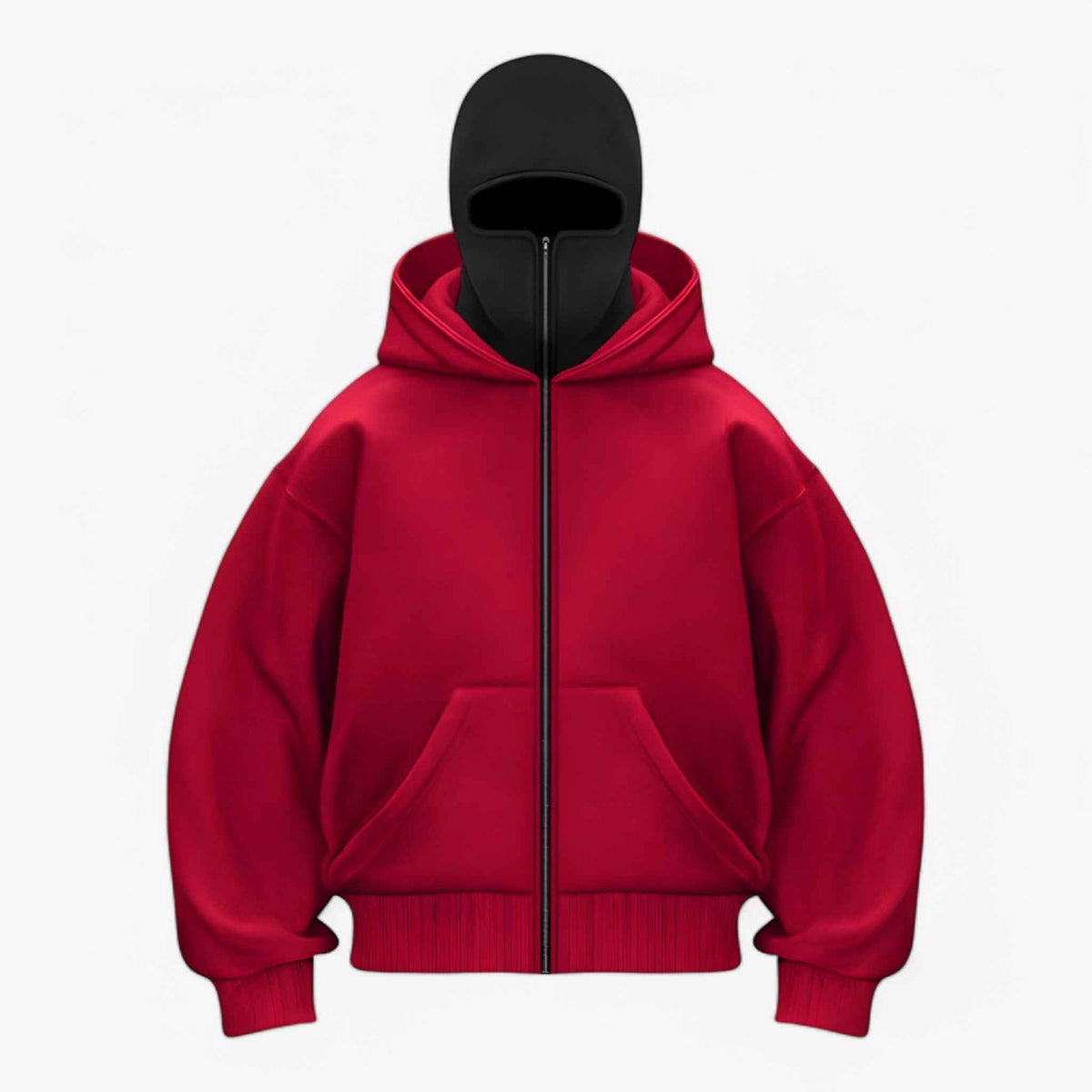 Balaclava : Cagoule Homme en Polaire avec Fermeture Éclair Intégrée - Couverture Maximale et Bien-être dans de Marche Lino