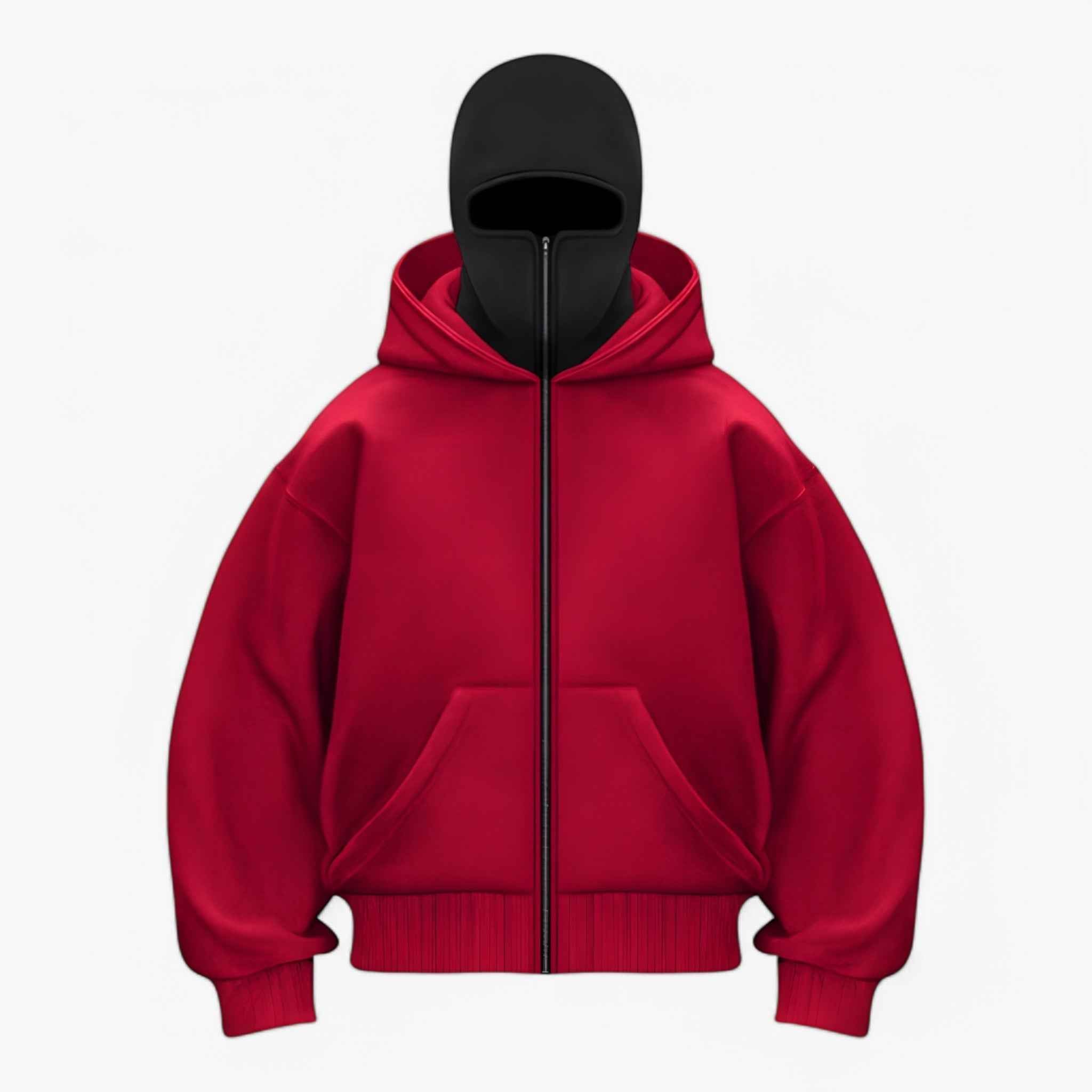 Balaclava : Cagoule Homme en Polaire avec Fermeture Éclair Intégrée - Couverture Maximale et Bien-être dans de Marche Lino