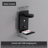 DualDelight Applique LED avec Étagère & Port USB