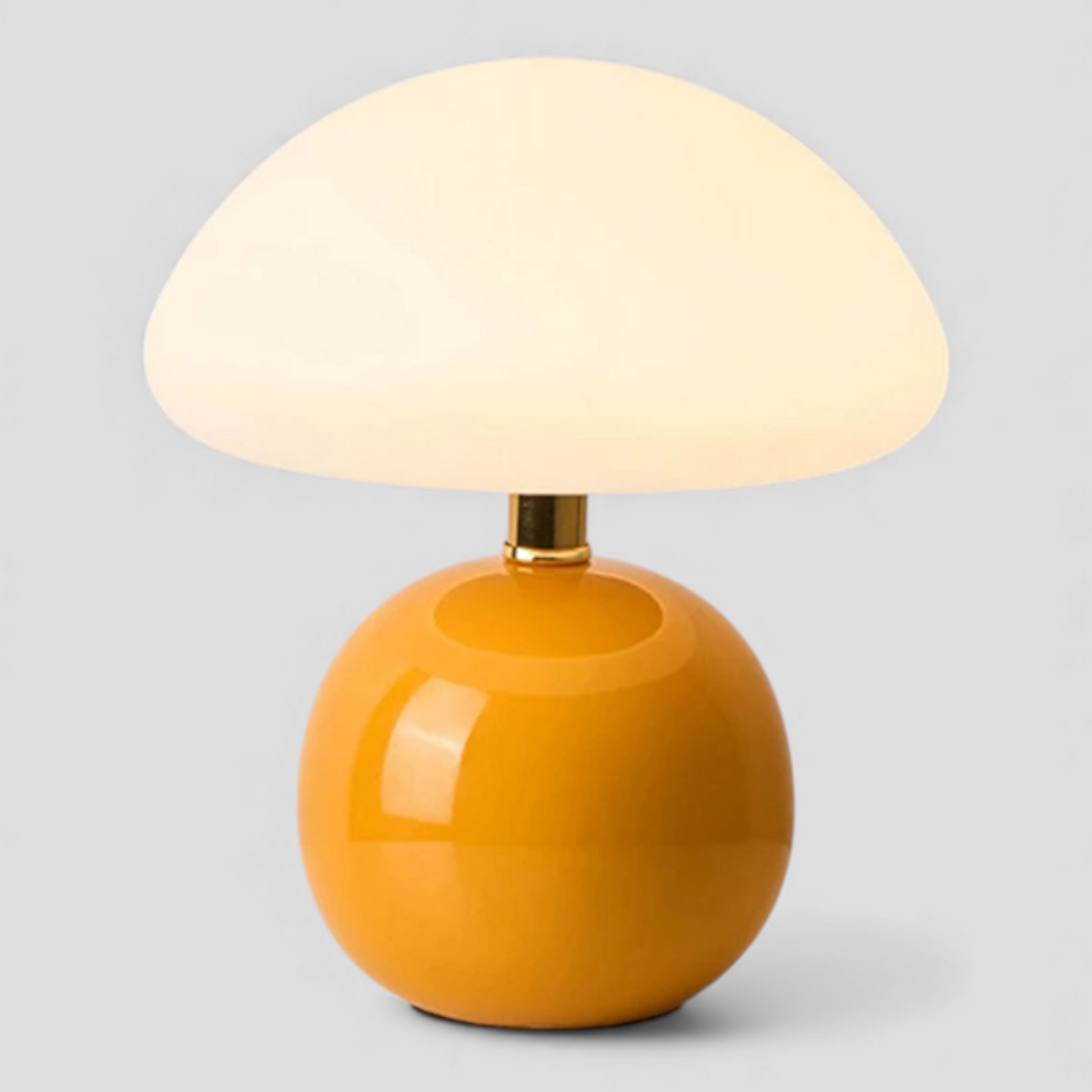 Lampe de Table LED Acrylique Prise USB Métal