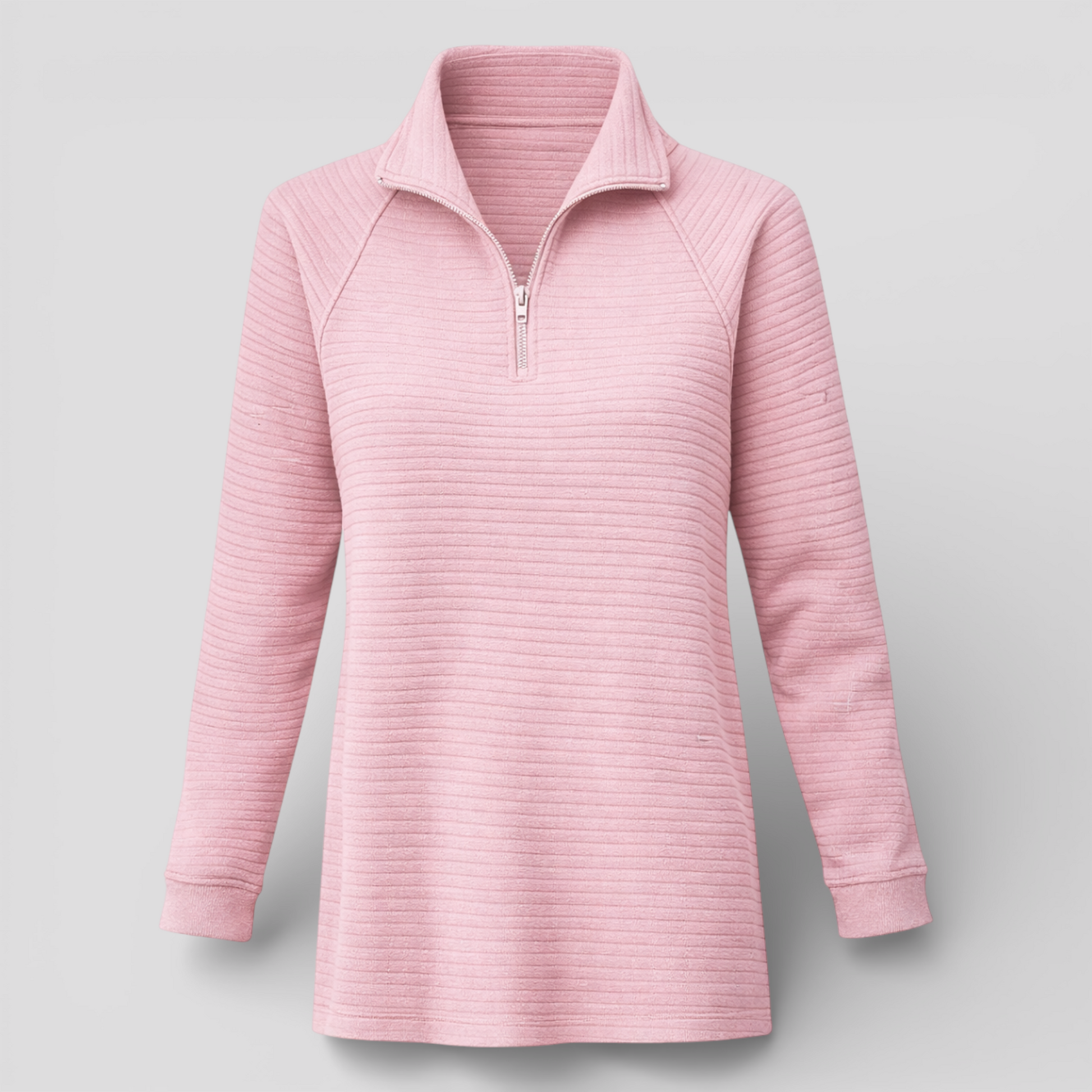 Pull Femme Col V Confortable Denim Ajustement Agréable