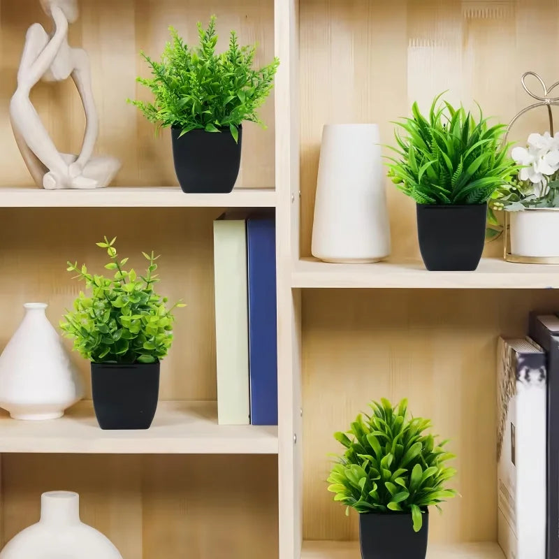 Plantes artificielles : Plante Artificielle Décorative en Pot Ambiance Naturelle dans de Marche Lino