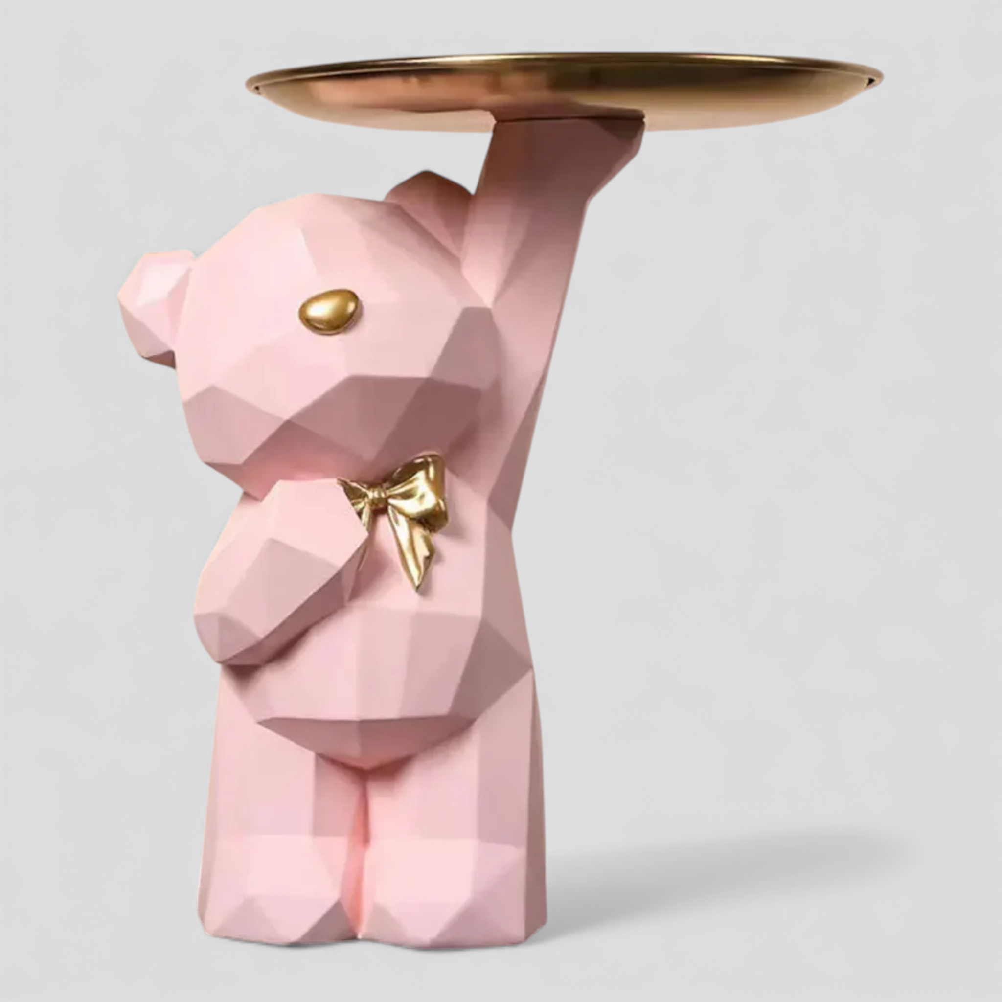 Plateaux décoratifs : Plateau de Rangement Plateaux décoratifs Artisanat D'Entrée dans Rose-a de Marche Lino