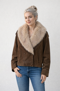 Veste Femme Hiver en Fausse Fourrure Fashion Hiver
