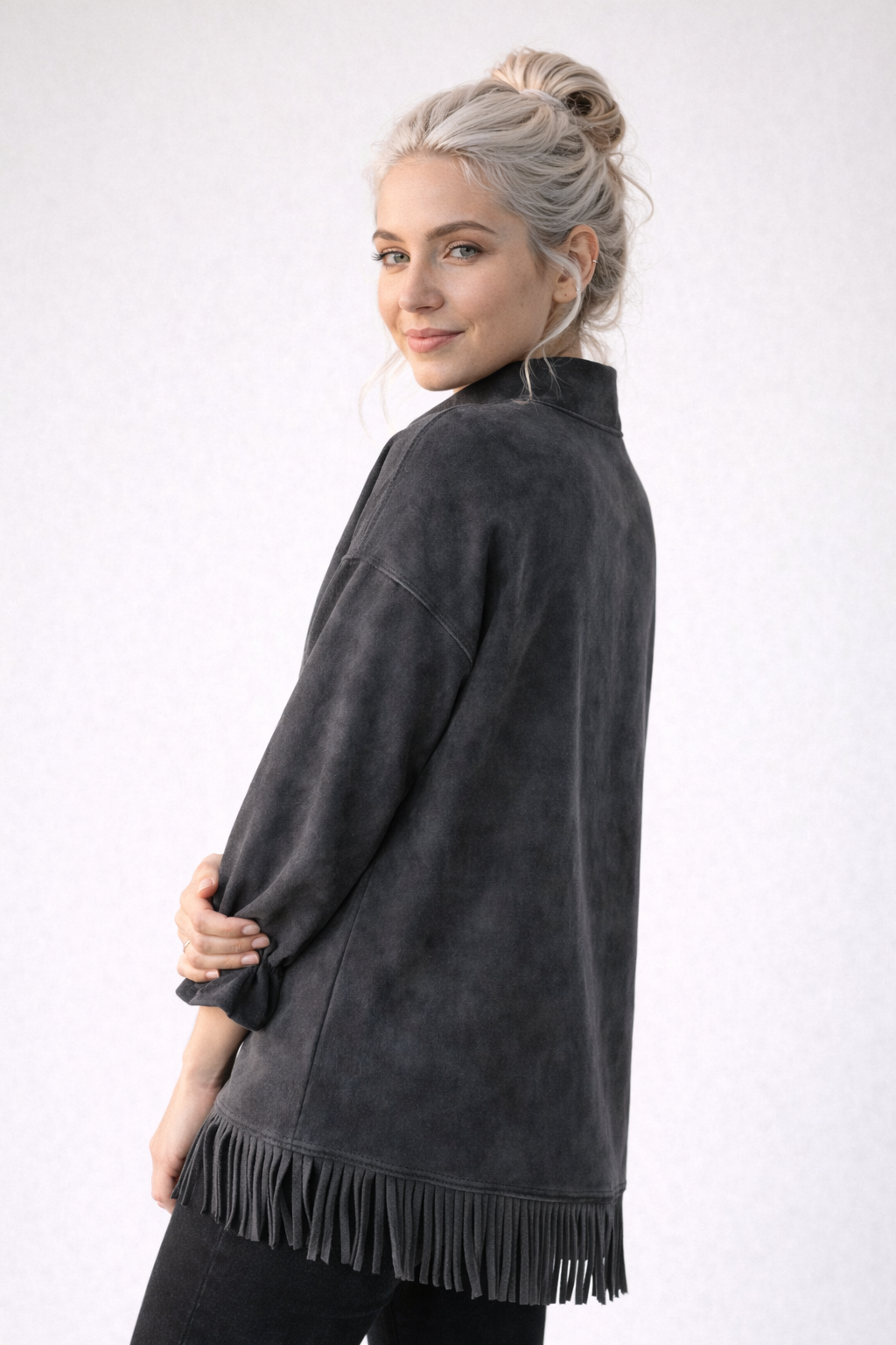 Robe à Franges Élégante et Confortable Femme