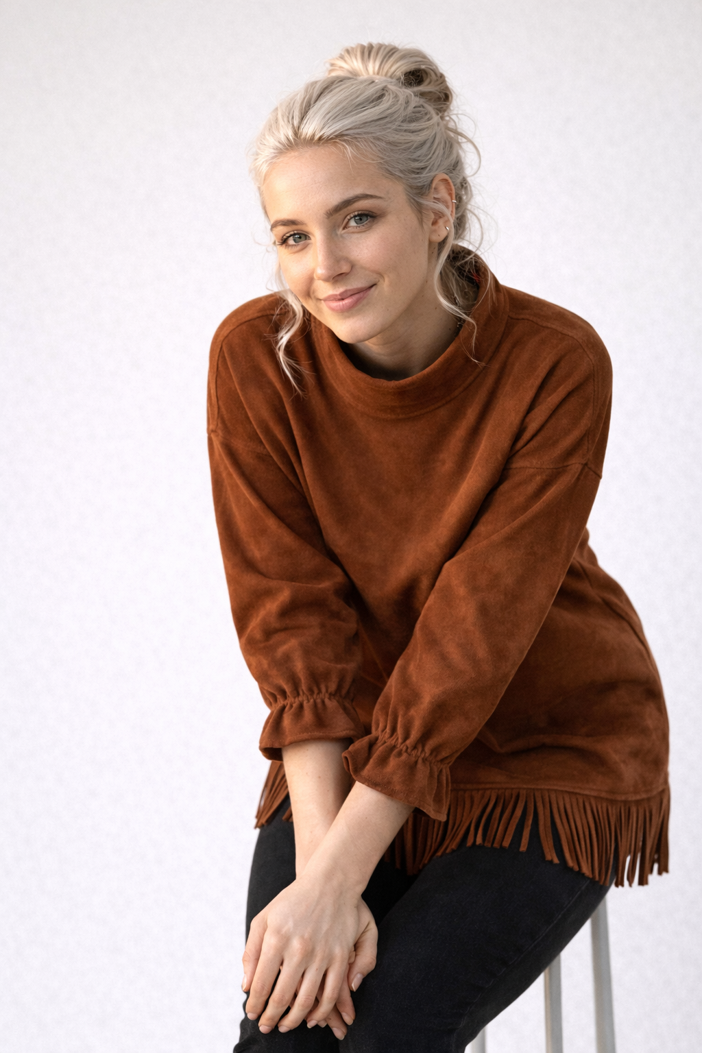 Robe à Franges Élégante et Confortable Femme