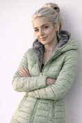 Veste Féminine d'Hiver Ajustée Accessoire D'Hiver