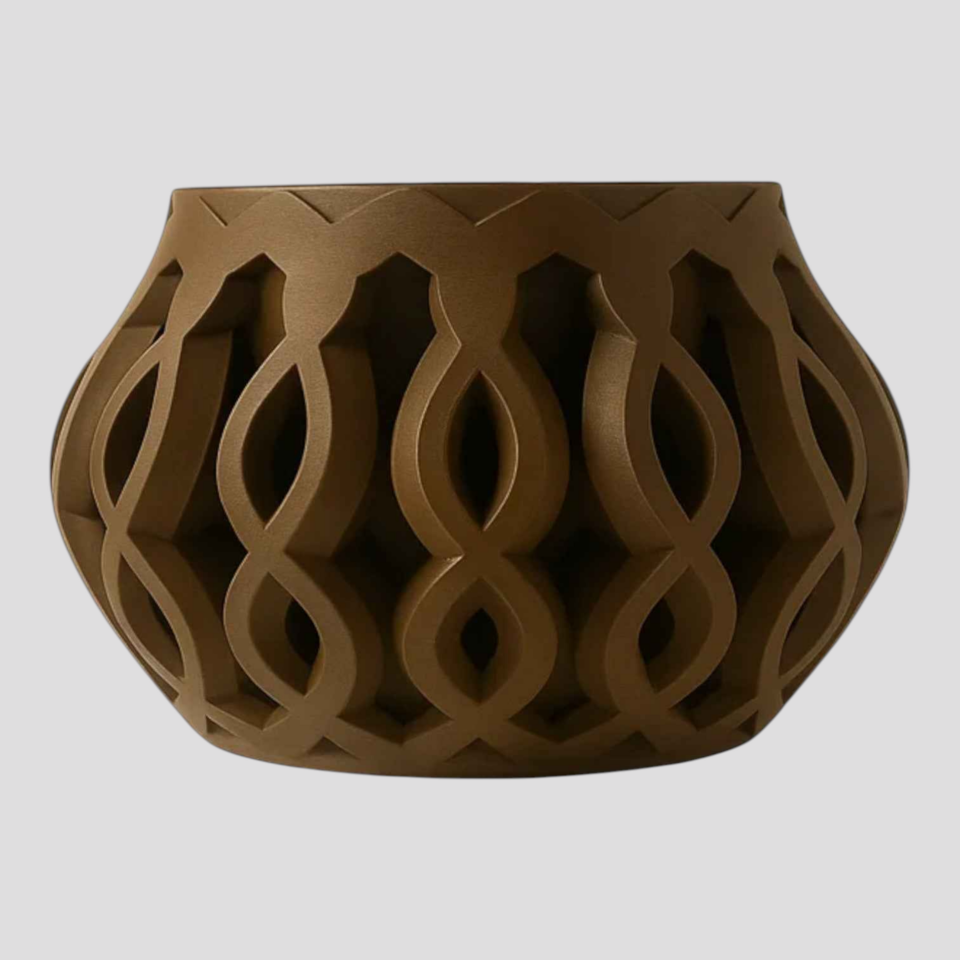 Pot de Fleur en PLA Écologique au Design Moderne Lin